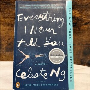 Everything I Never Told You by Celeste Ng - Blue Cover
